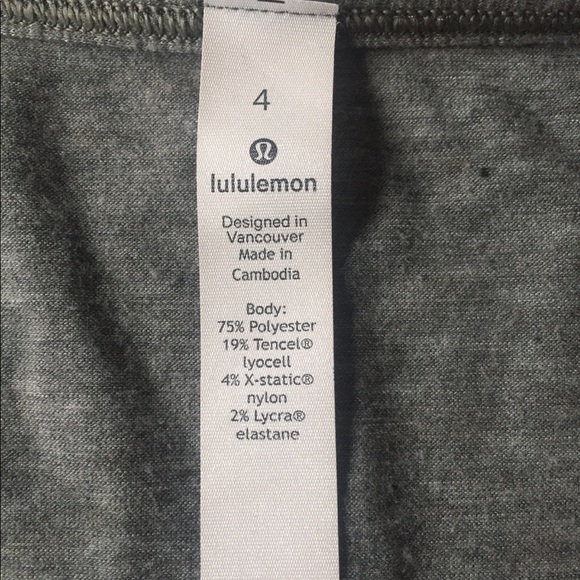 Lululemon olive green crop top - Picture 2 of 3